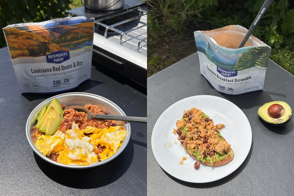 Dehydrated Camping Meals & Backpacking Food