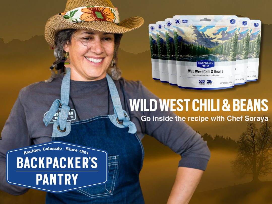 Backpacker's Delight: A Deep Dive into Our Wild West Chili and Beans with Chef Soraya