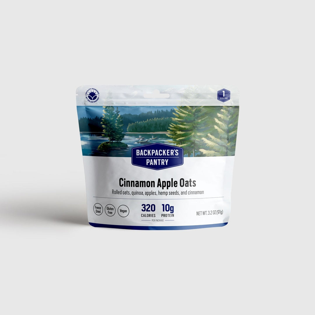 Backpacker's Pantry Cinnamon Apple Oats Front of Package