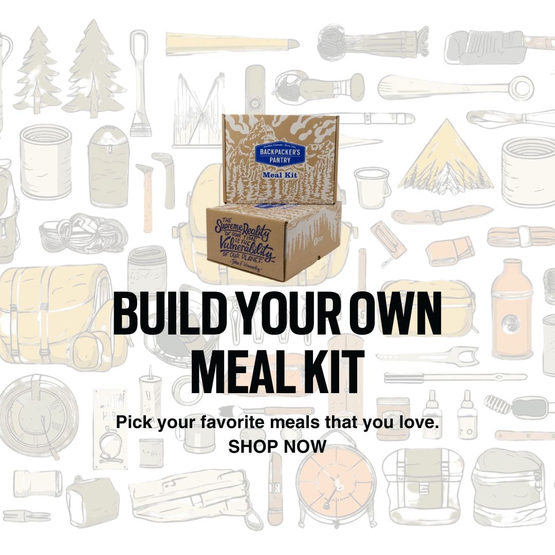 Build your own emergency meal kit - meat, vegan, vegetarian