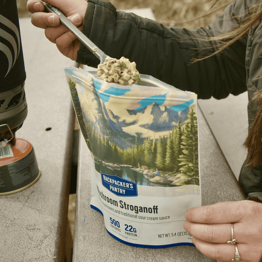 Backpacker's Pantry Mushroom Stroganoff Lifestyle