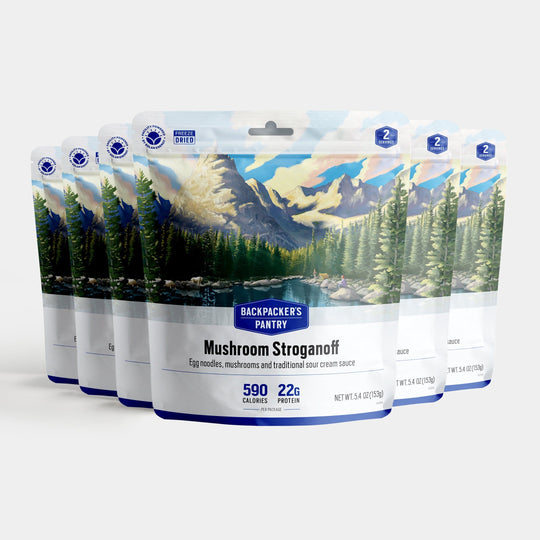 Backpacker's Pantry Mushroom Stroganoff 6 Pack