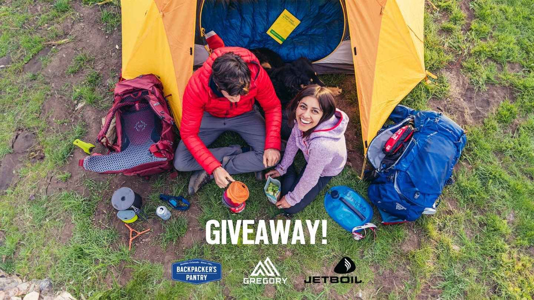 Enter to win a Backpacker’s Pantry, Gregory Mountain Products, Jetboil Prize Pack!