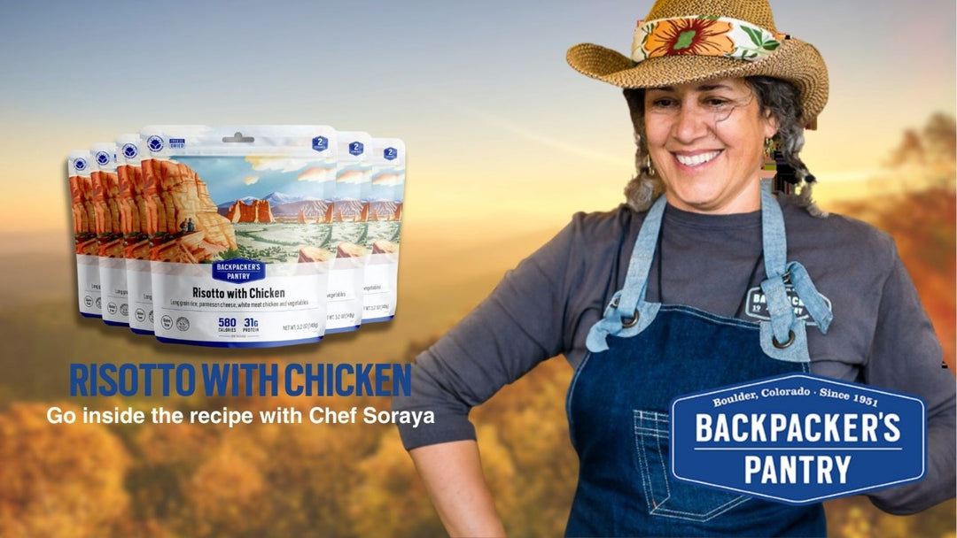 BACKPACKER'S DELIGHT: A DEEP DIVE INTO OUR RISOTTO WITH CHICKEN WITH CHEF SORAYA