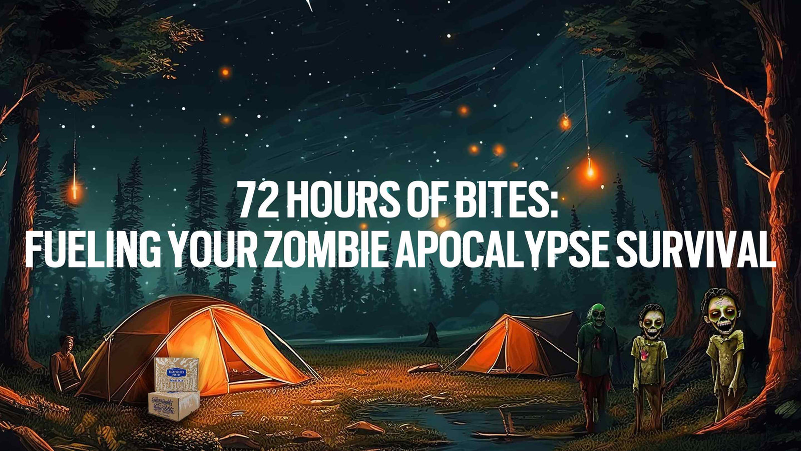 72 hour meals plan for zombie apocalypse 