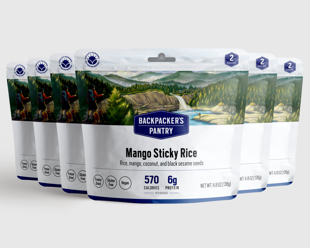 Backpacker's Pantry Mango Sticky Rice 6 Pack