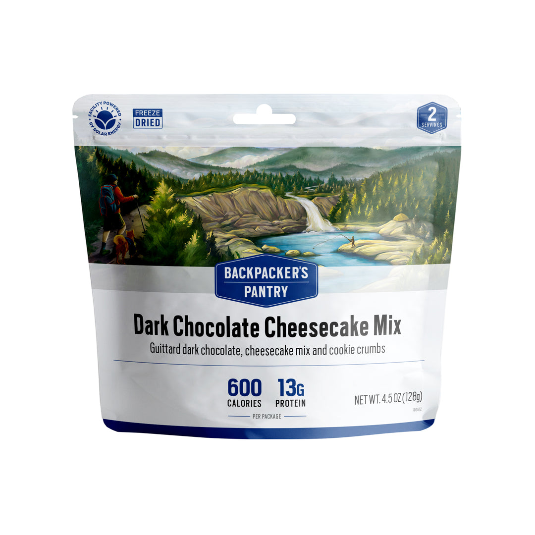 Backpacker's Pantry Dark Chocolate Cheesecake Front of Package