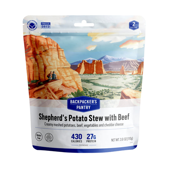 Backpacker's Pantry Shepherd's Potato Stew with Beef Front of Package