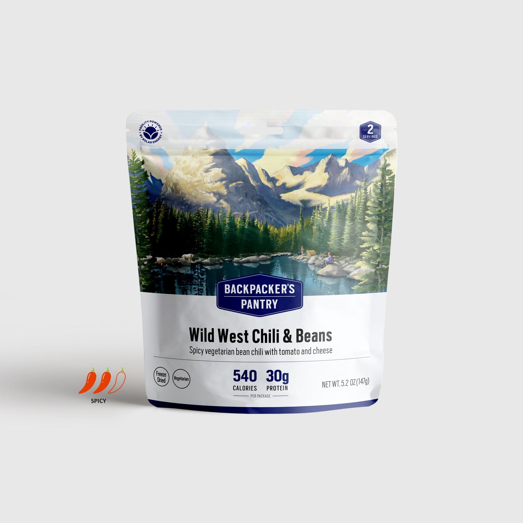 Backpacker's Pantry Wild West Chili & Beans Front of Package