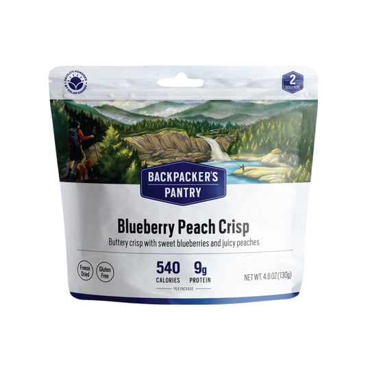 Backpackers Pantry Blueberry Peach Crisp Front of Package