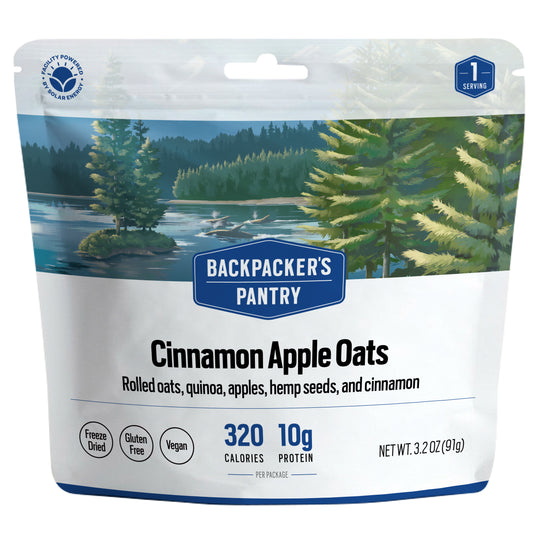 Backpacker's Pantry Cinnamon Apple Oats Front of Package