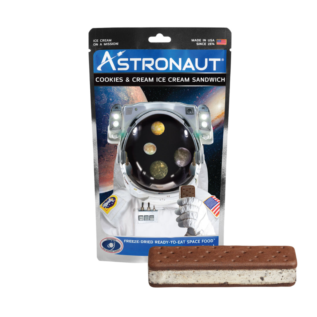 Astronaut Ice Cream - Cookies and Cream Front of Package