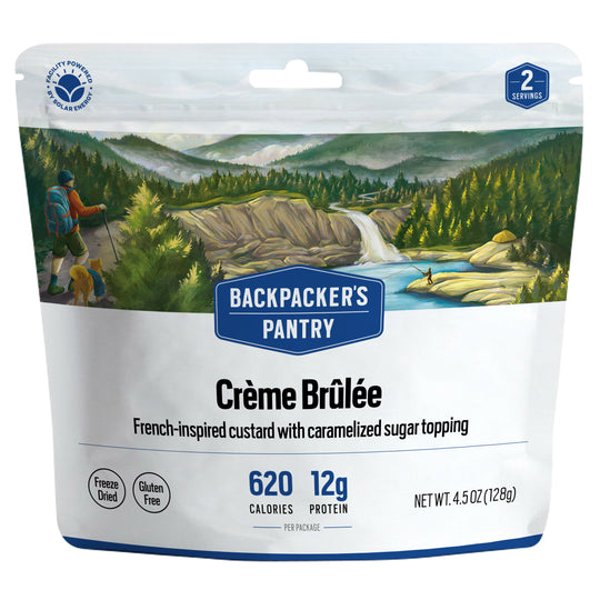 Backpacker's Pantry Creme Brulee Front of Package