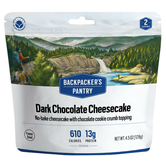 Backpacker's Pantry Dark Chocolate Cheesecake Front of Package