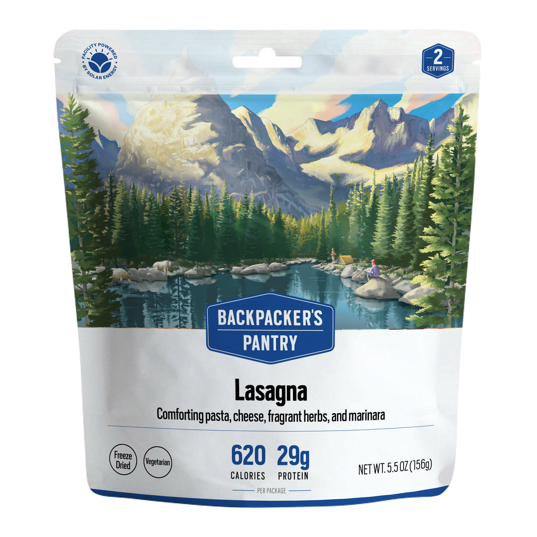 Backpacker's Pantry Lasagna Front of Package