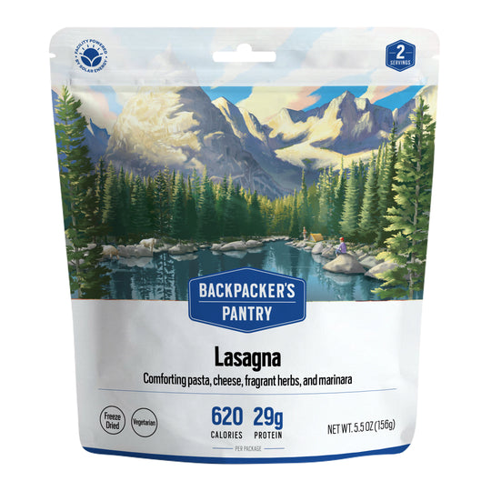 Backpacker's Pantry Lasagna Front of Package