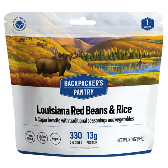 Backpacker's Pantry Louisiana Red Beans & Rice Front of Package