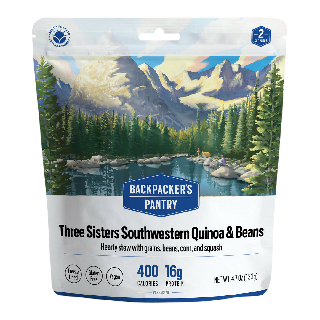 Backpacker's Pantry Three Sisters Southwestern Quinoa & Beans Front of Package