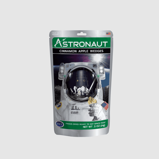 Astronaut Fruit - Freeze-dried apples front of package 